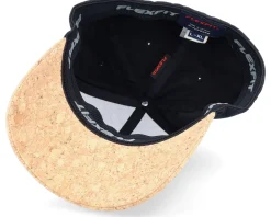 Online Skillfish White Fish Hook Logo Black/Cork Flexfit -