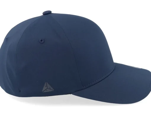 Flexfit-Skillfish White Fish Hook Logo Delta Fit Navy Flexfit - Blue