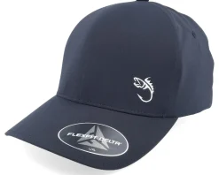 Flexfit-Skillfish White Fish Hook Logo Delta Fit Navy Flexfit - Blue