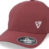 Outlet Padelville White Insignia Delta Seamless Maroon Flexfit -
