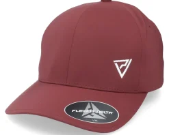 Outlet Padelville White Insignia Delta Seamless Maroon Flexfit -