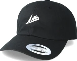 Adjustable-Sneakers White Logo Black Dad Cap Adjustable -