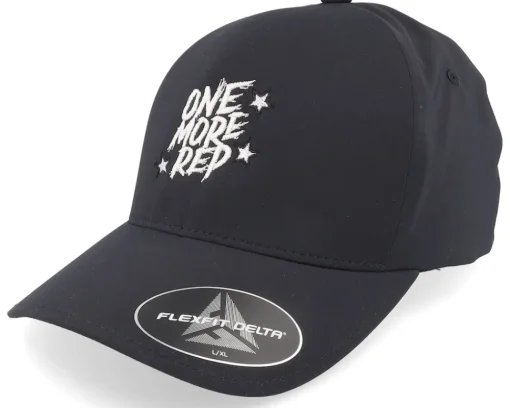 Fashion Berzerk White One More Rep Fitness Delta Flexfit - Black