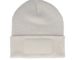 Cuff Beanies | Blank Beanies-Beechfield Original Patch Beanie Cuff - White