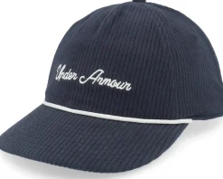 Dad Cap-Under Armour Wide Sportstyle Navy Dad Cap -