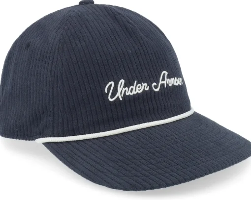 Dad Cap-Under Armour Wide Sportstyle Navy Dad Cap -