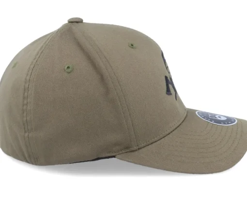 Outlet Bearded Man Wild Life Axe Logo Olive Flexfit - Green