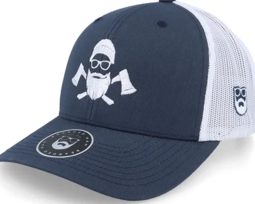 Outlet Bearded Man Wild Life Axe Logo Olive Flexfit - Green