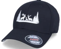 Flexfit-Hunter Wildlife Scenery Black Flexfit -