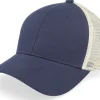 Discount Wei Wilja Blue/Beige High Crown Trucker Cap -