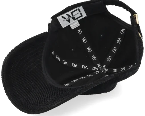 Dad Cap-Wei Willie Manchester Soft Cap - Black