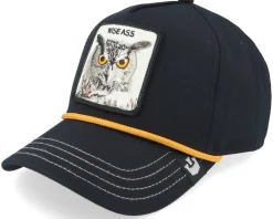 Adjustable-Goorin Bros. Wise Owl 100 Twill A-Frame Adjustable - Black