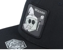 Snapback-Critiql Hit Wizard Box Patch Snapback - Black