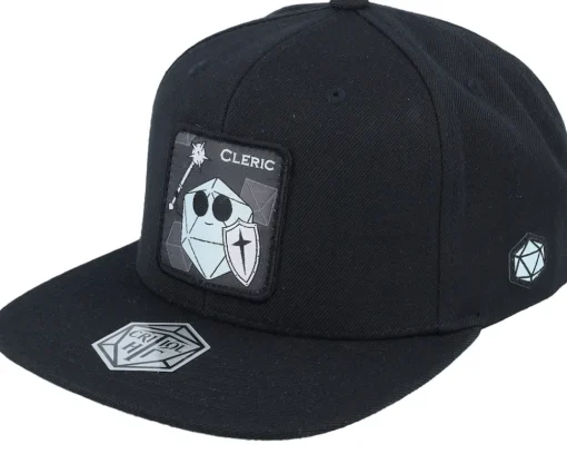 Snapback-Critiql Hit Wizard Box Patch Snapback - Black