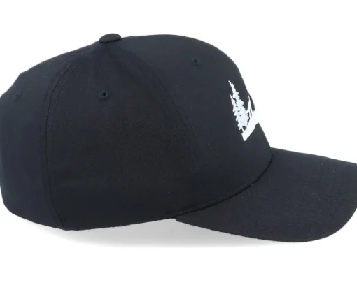 Fashion Wild Spirit Wolf Nature Silhouette Black Flexfit -