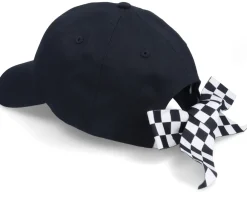 Best Vans Women Bow Back Hat Black/Sandshell Dad Cap -