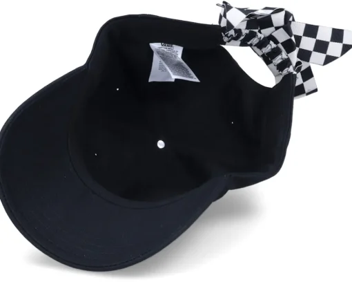 Best Vans Women Bow Back Hat Black/Sandshell Dad Cap -