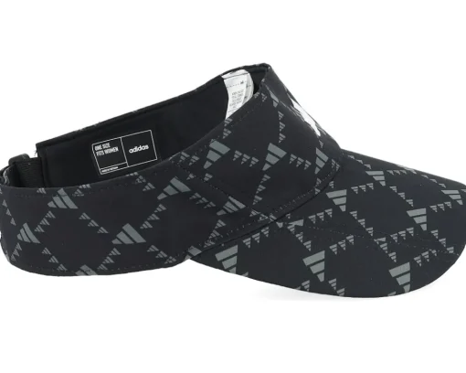 Golf | Visor-Adidas Women Monogram Visor - Black