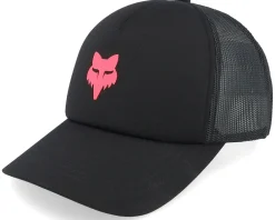 Hot Fox Womens Boundary Black/Pink Trucker -