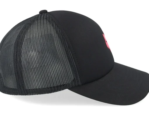 Hot Fox Womens Boundary Black/Pink Trucker -