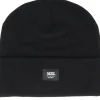 Discount Vans Womens Breakin Curfew Beanie Ii Black/Black Cuff -