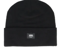 Discount Vans Womens Breakin Curfew Beanie Ii Black/Black Cuff -