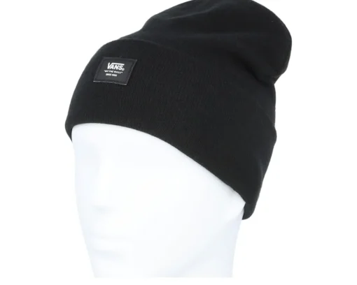 Discount Vans Womens Breakin Curfew Beanie Ii Black/Black Cuff -