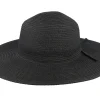 Discount Sur la tête Womens Brighton Black Sun Hat -
