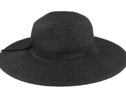Discount Sur la tête Womens Brighton Black Sun Hat -