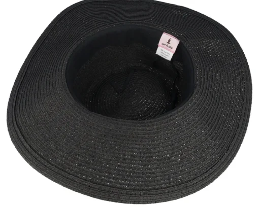 Discount Sur la tête Womens Brighton Black Sun Hat -
