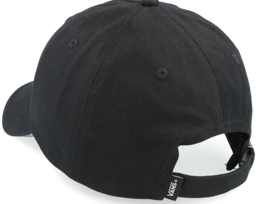 Skate-Vans Womens High Standard Hat Black/White Dad Cap -