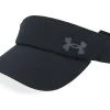 Outlet Under Armour Women's Iso-chill Launch Black Visor -