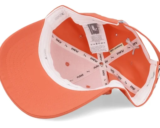 Discount Puma Womens P Cap Hot Coral Bright/White Adjustable -