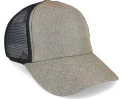Trucker-Result Womens Ponytail New York Sparkle Cap Gold Trucker - Yellow