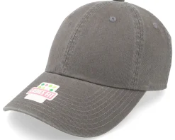 Dad Cap | Blanks-American Needle Women's Washed Slouch Charcoal Dad Cap -