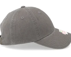 Dad Cap | Blanks-American Needle Women's Washed Slouch Charcoal Dad Cap -