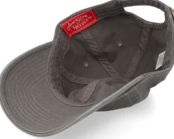 Dad Cap | Blanks-American Needle Women's Washed Slouch Charcoal Dad Cap -