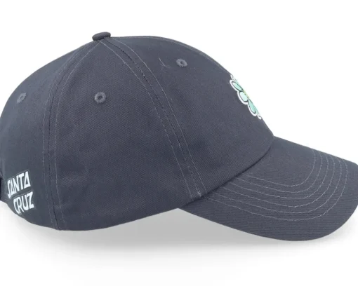 Skate-Santa Cruz Womens Wildflower Cap Black Dad Cap -