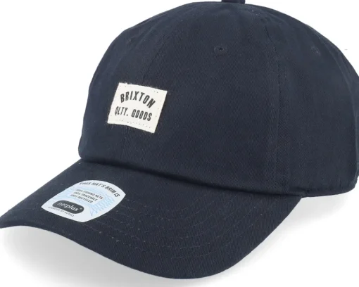 Dad Cap-Brixton Woodburn lack Vintage Wash Dad Cap -