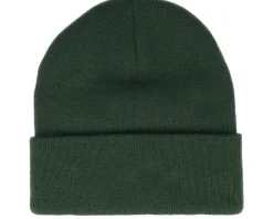 Clearance Brixton Woodburn Watch Cap Beanie Emerald Cuff - Green