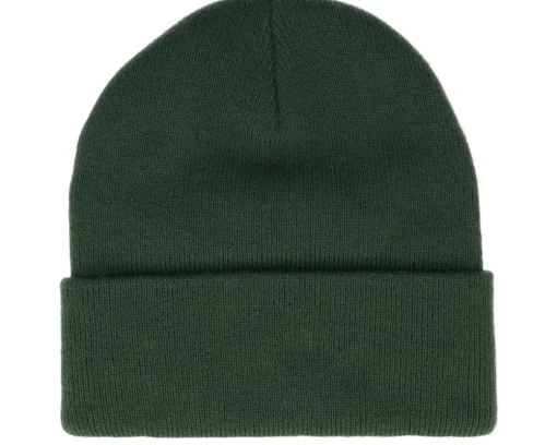 Clearance Brixton Woodburn Watch Cap Beanie Emerald Cuff - Green