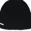 Discount Seeberger 100% Wool Beanie Black Beanie -