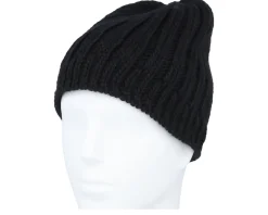 Discount Seeberger 100% Wool Beanie Black Beanie -