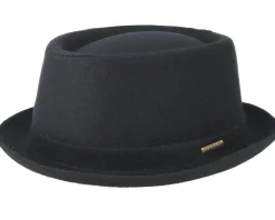 Best Stetson Wool Black Pork Pie -