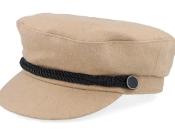 Vega-Seeberger Wool blend Beige Vega Cap -