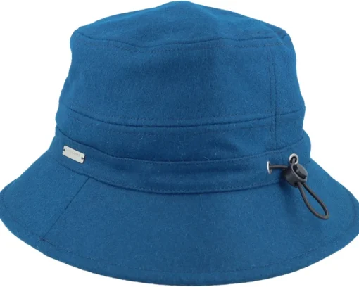 Buckets-Seeberger Wool Blend Blue Bucket -