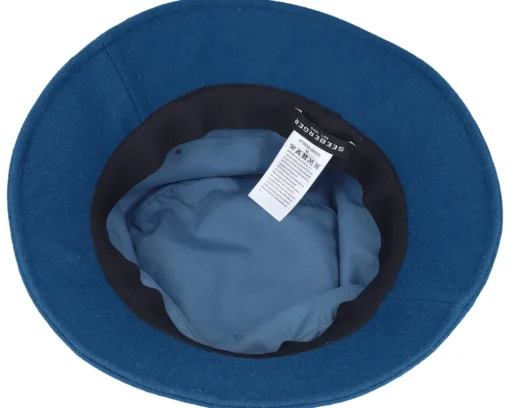 Buckets-Seeberger Wool Blend Blue Bucket -