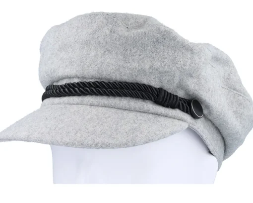 Vega-Seeberger Wool Blend Elbsegler13 Vega Cap - Grey