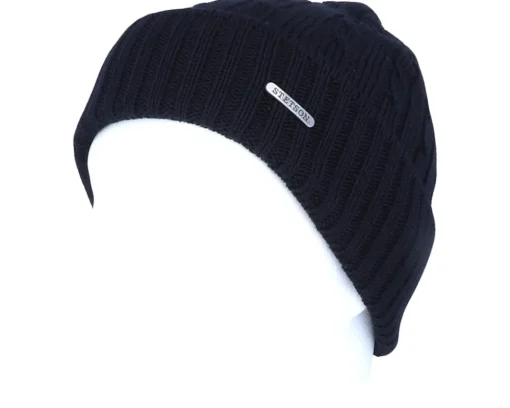 Clearance Stetson Wool Knit Black Cuff -