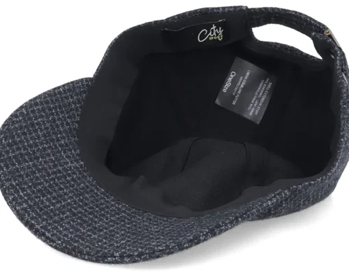 Adjustable-City Sport Wool Softfix Navy/Grey Dad Cap -